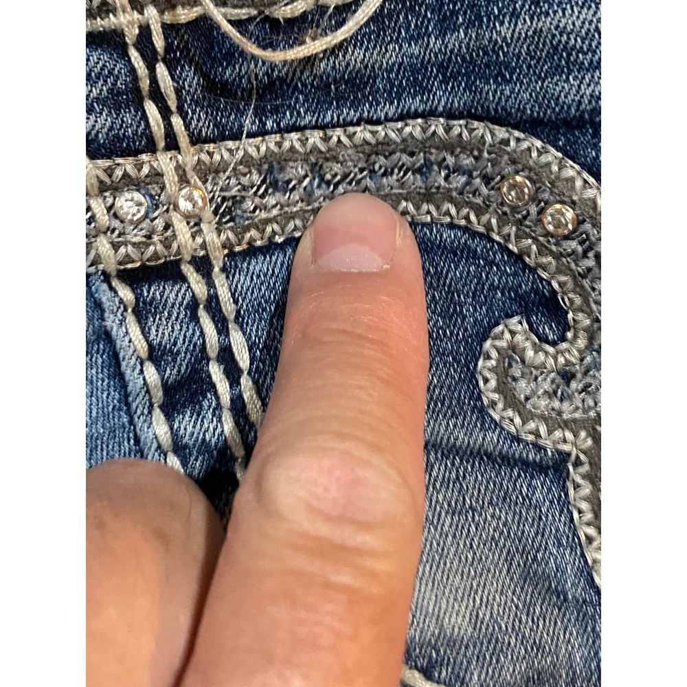 Rock Revival Sherry Bootcut Jeans Size 26 Medium Wash Embellished E8439BR - Picture 15 of 15